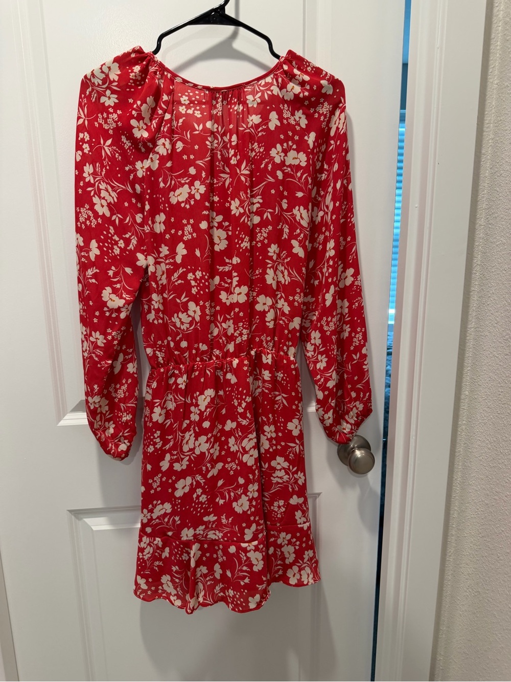 Pink Floral Ruffle Dress - Picture 5 of 5